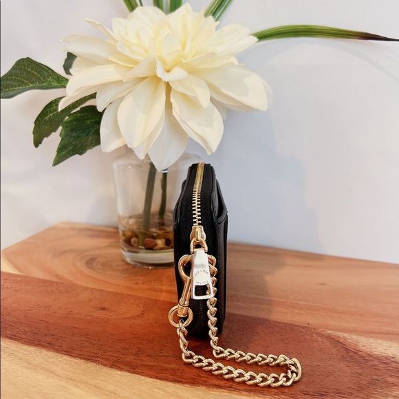 NWT Coach Zip Card Case In Blocked Signature Canvas - Picture 3 of 7